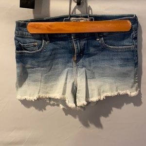 JEAN FADED SHORTS